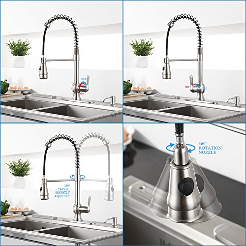 3 hole kitchen faucet with pull out sprayer kate kitchenfaucetwithsprayerwewea1003lsinglehandle kitchen faucet with sprayer wewe a1003l single handle brushed 3 hole kitchen faucet with pull out sprayer kate kitchenfaucetwithsprayerwewea1003lsinglehandle kitchen faucet with sprayer wewe a1003l single handle brushed