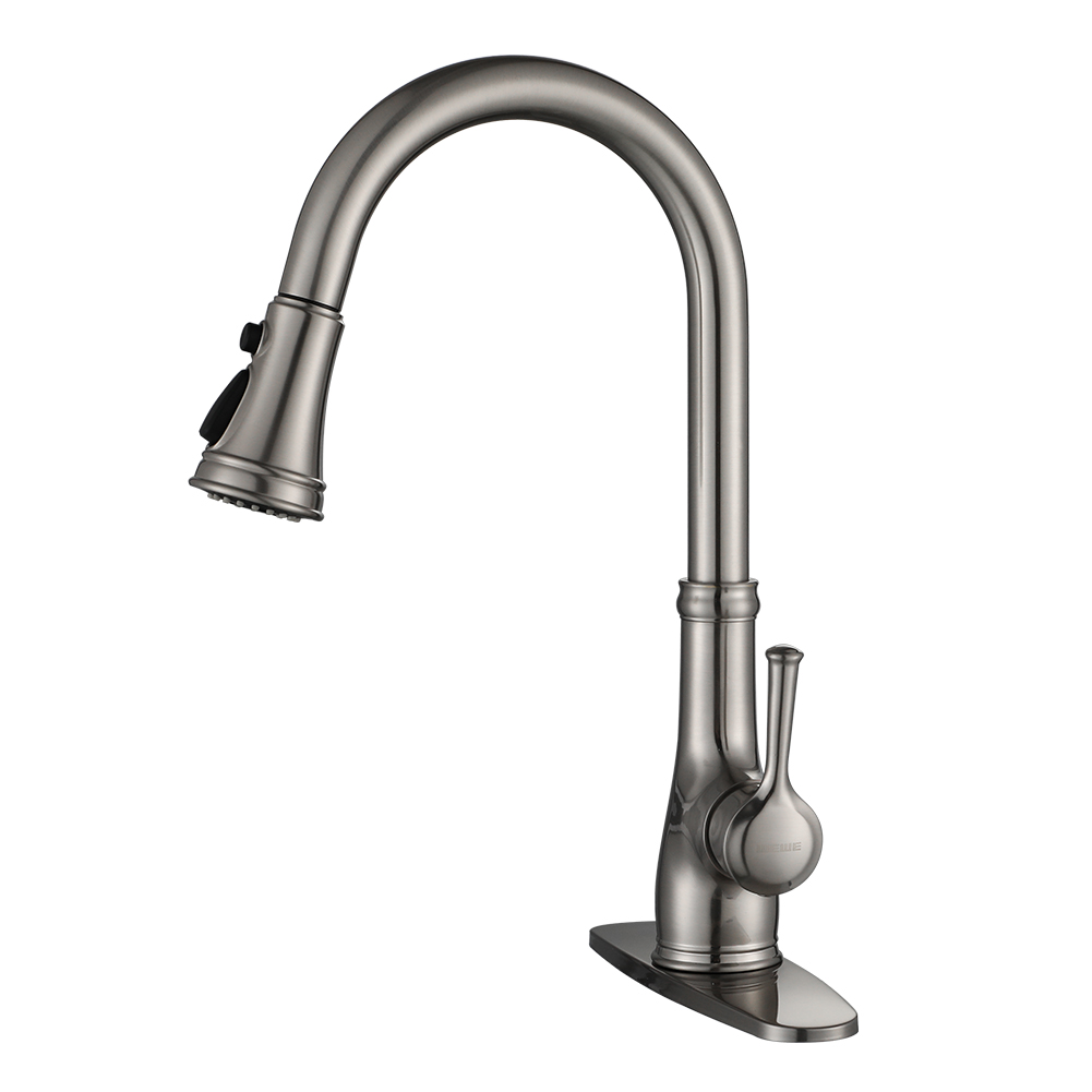 Kitchen Faucet Wewe Single Handle Pull Down Kitchen Sink Faucet With Pull Out Sprayer Wewe Faucet