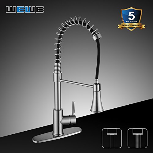 Kitchen Faucets With Pull Down Sprayer Wewe A1002lu Commercial Kitchen Faucets With Pull Down Sprayer Wewe A1002lu