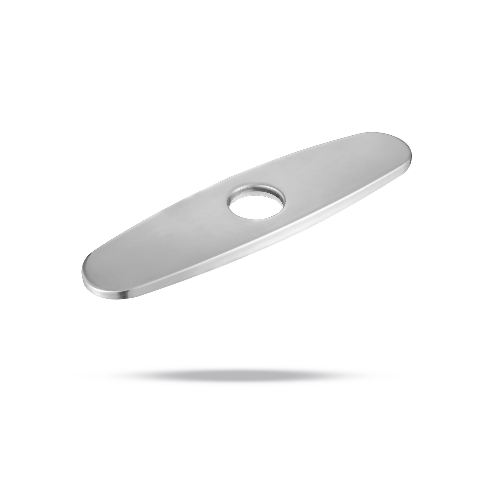 Escutcheon Plate, Brushed Nickel Faucet Hole Cover Stainless Steel deck